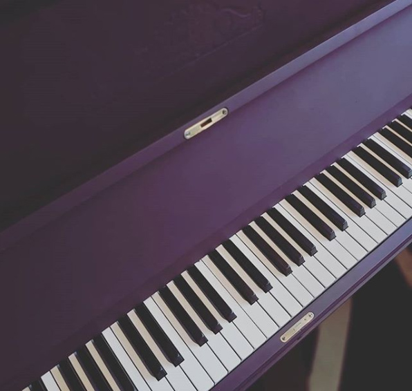 Craig and Rose DAMSON painted Decor Piano 2019